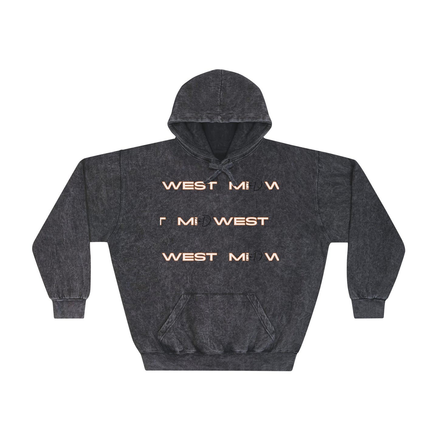 Unisex MiDwest Mineral Wash Hoodie