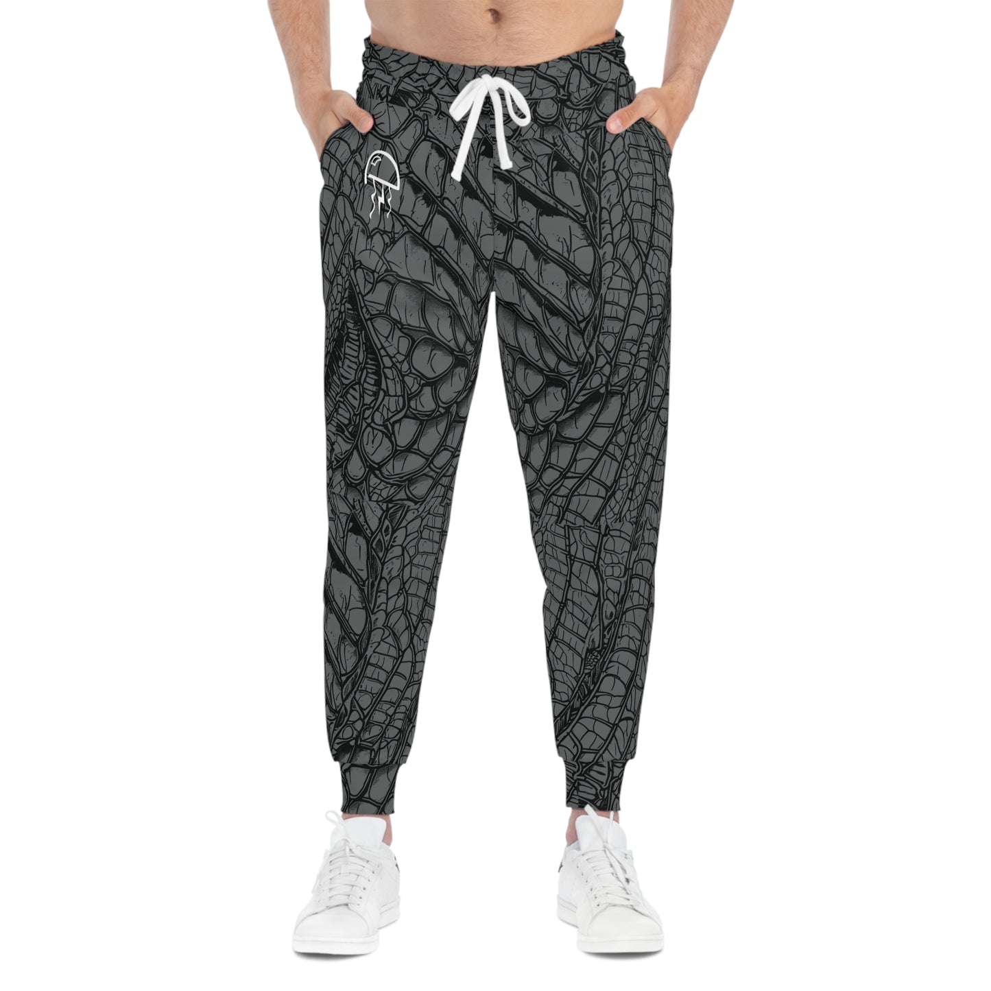 Dapriel Alligator Joggers (Dark Grey)