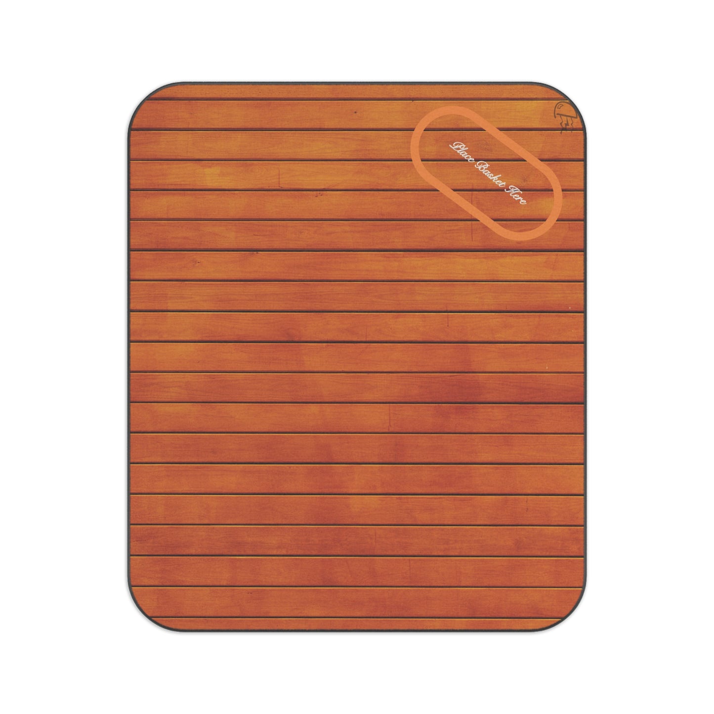 Dapriel “Wood Floor” Picnic Blanket