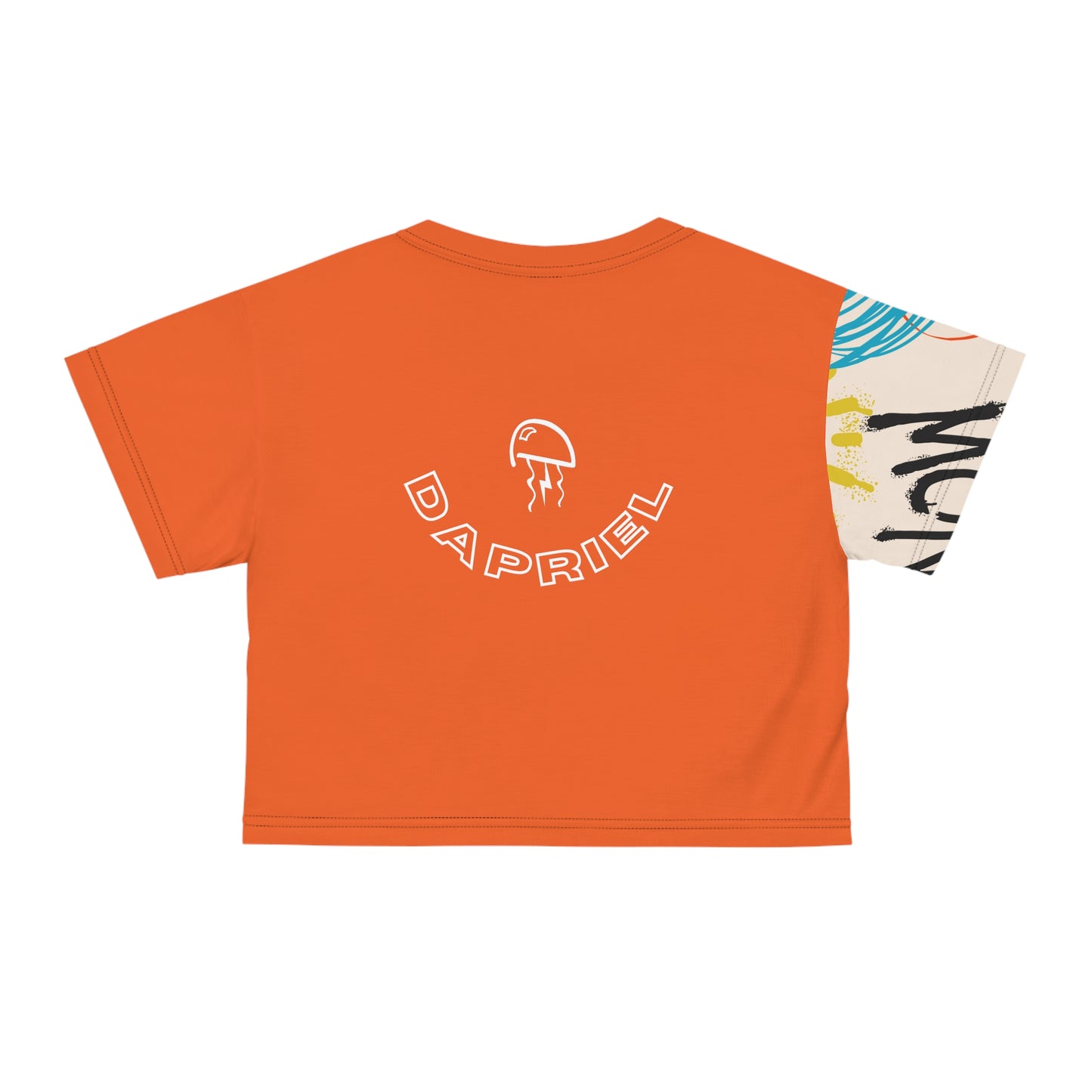 Dapriel Graffiti Crop Tee